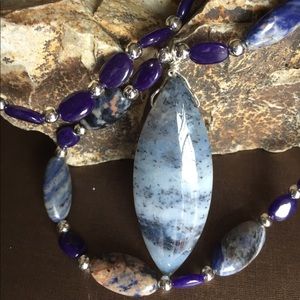 Fall Necklace and Earrings